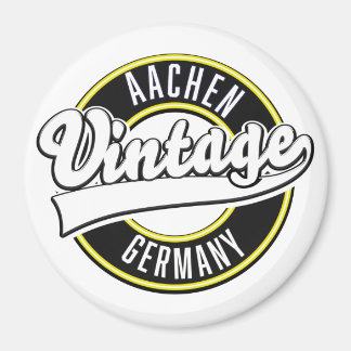 Dortmund vintage style logo, magnet