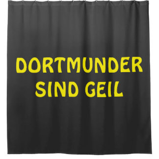Dortmunder are a gay design shower curtain