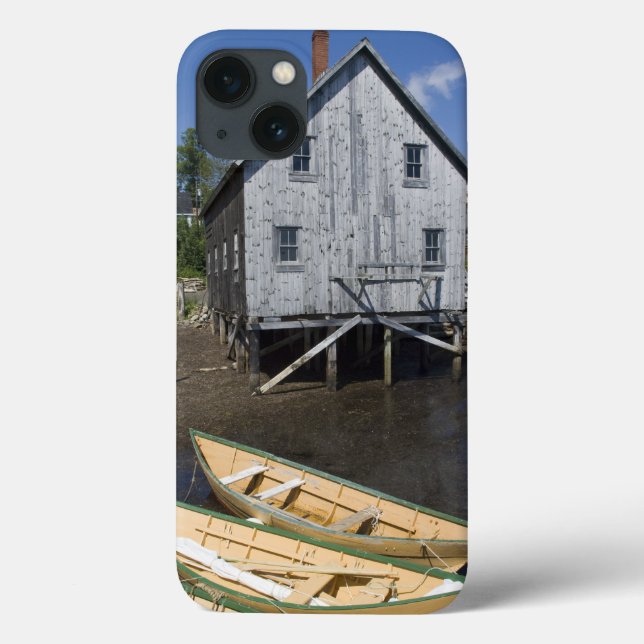 Dory builder,Lunenburg, Nova Scotia, Canada Case-Mate iPhone Case (Back)