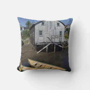 Dory builder,Lunenburg, Nova Scotia, Canada Cushion