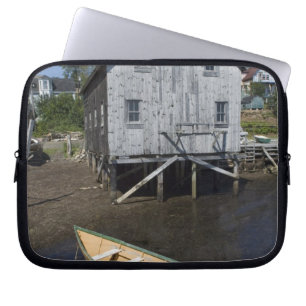 Dory builder,Lunenburg, Nova Scotia, Canada Laptop Sleeve