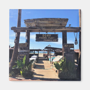 Dory Fishing Fleet, Newport Beach, California Magnet