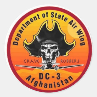 DOS AIRWING Grave Robbers Sticker