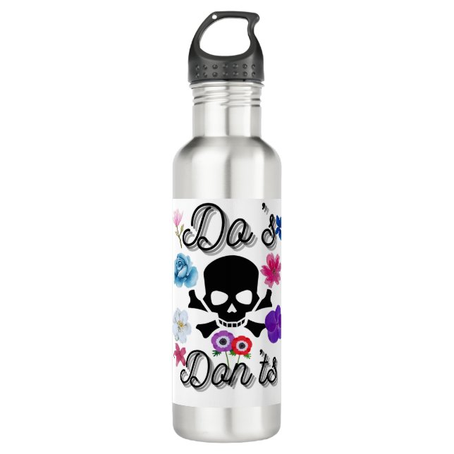 Do's and Don'ts 710 Ml Water Bottle (Front)