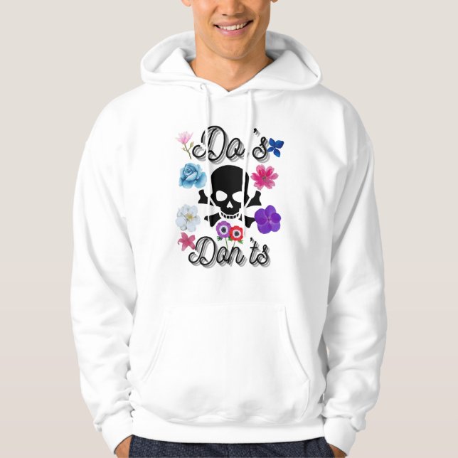 Do's and Don'ts Hoodie (Front)