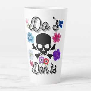 Do's and Don'ts Latte Mug