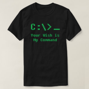 DOS Command Prompt T-Shirt