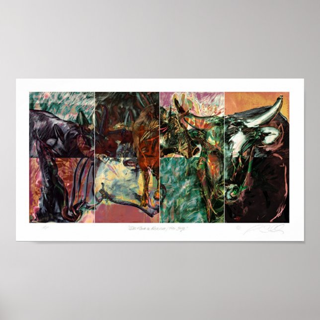 Dos Flores en Alcántara / First Stage Poster (Front)