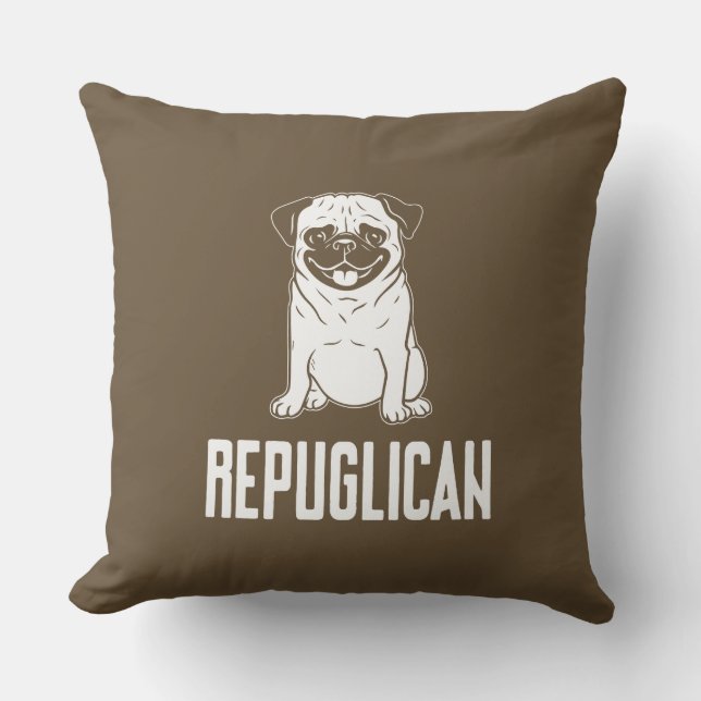 dos lover design unique cute dog  cushion (Front)