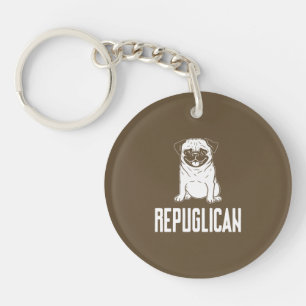 dos lover design unique cute key ring
