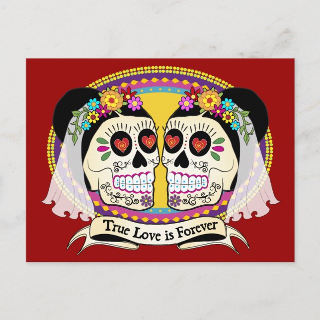 Dos Novias (2 Brides) Postcard (Front)