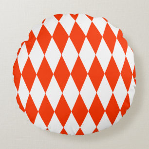 Dos rombos round cushion
