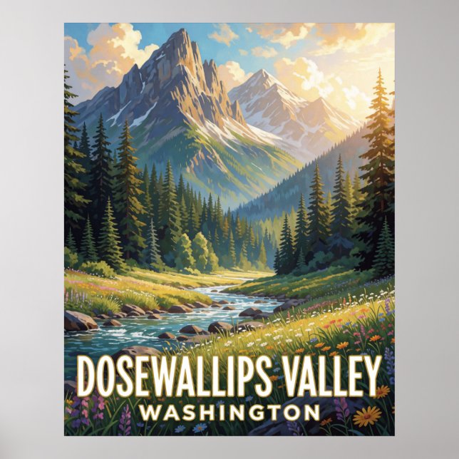 Dosewallips State Park — Washington Poster (Front)