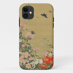 Doshoku Sai-e (1) Chinese peony and Chinese butter iPhone 11 Case