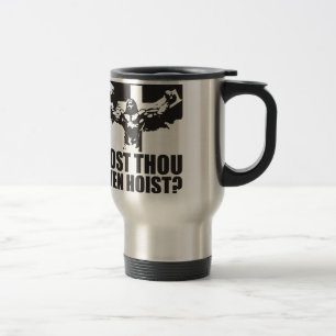 Dost Thou Even Hoist? - Jesus Travel Mug