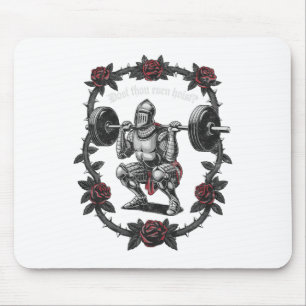 Dost Thou Even Hoist Knight Weightlifter Workout G Mouse Mat