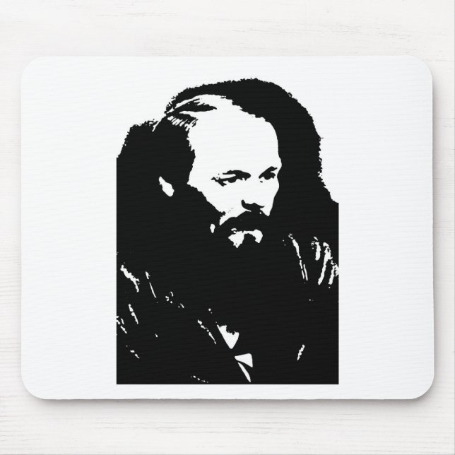Dostoevsky Mouse Mat (Front)
