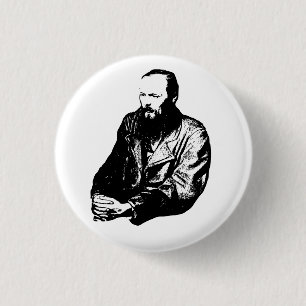 Dostoyevsky 3 Cm Round Badge
