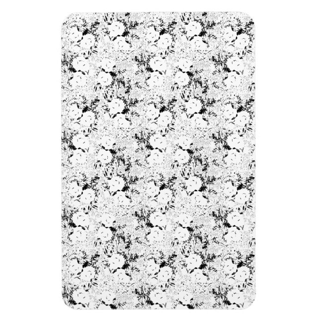 Dot, Black Cow Magnet (Vertical)