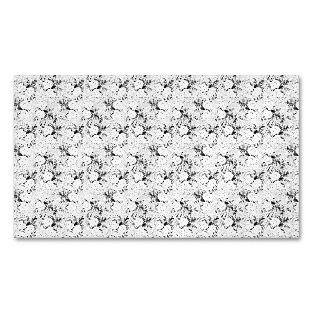 Dot, Black Cow Magnetic Business Card (Front)