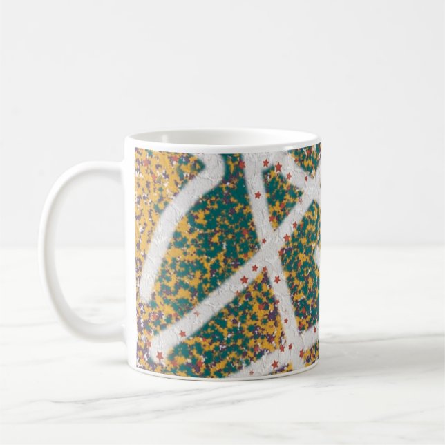 Dot Colour Printed Mug (Left)