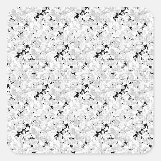 dot Design Forty Three Square Sticker (Front)