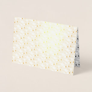 dot Design Four Foil Card