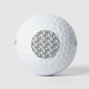 dot Design Four Golf Balls