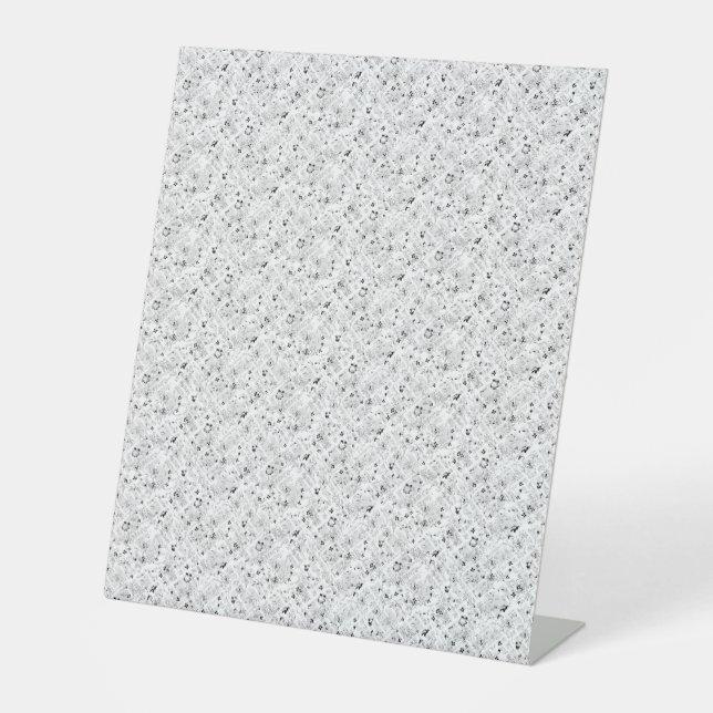 dot Design Nine Pedestal Sign (Front)