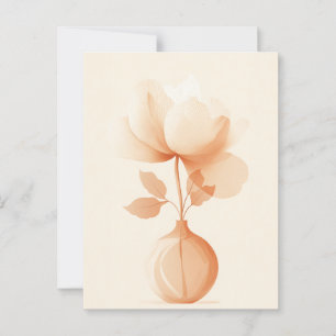Dot Dot Flower #008 Postcard