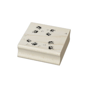 Dot, Gainsboro Wood Art Stamp