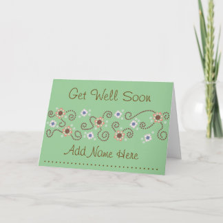 Dot Get Well Card