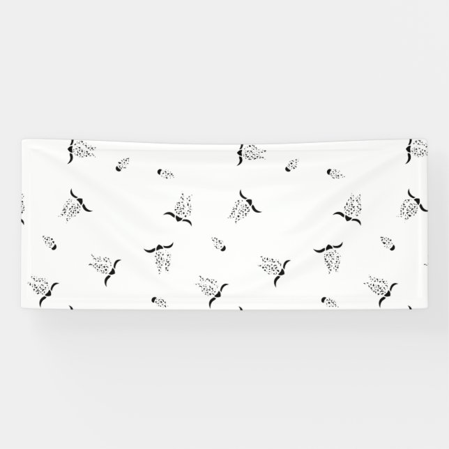 Dot, Grey Nickel Banner (Horizontal)