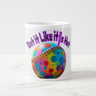 Dot it like it"s Hot Large Coffee Mug