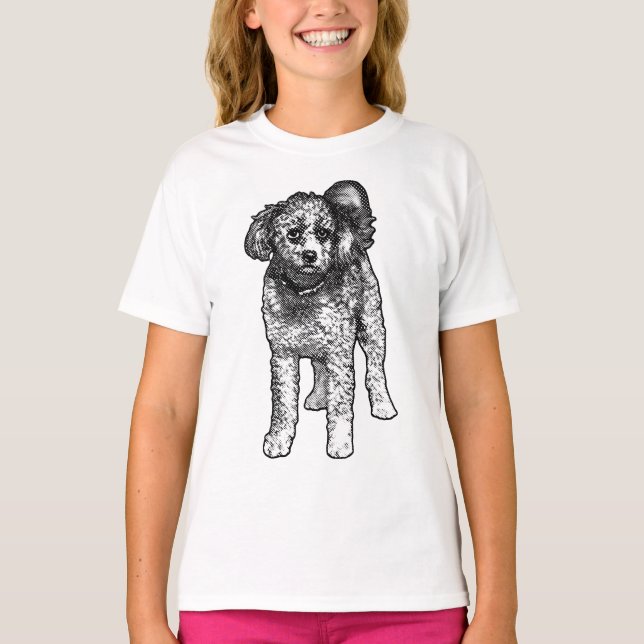 Dot Joy Pup Tee (Front)
