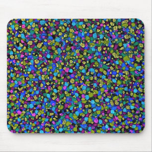 Dot Matrix: Blue Mousepad