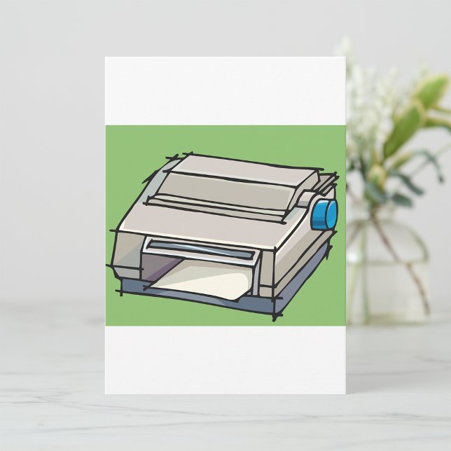 Dot Matrix Printer Invitations (Creator Uploaded)