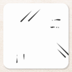 Dot, Milk White, Romance Paper Coaster