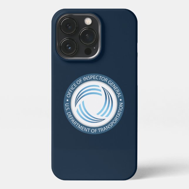 DOT OIG Iphone 13 case (Back)