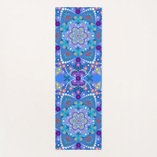dot painting meets mandala 2 18 yoga mat