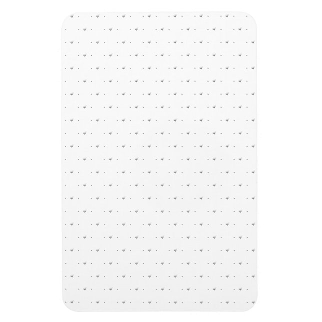 Dot, Pale Grey Magnet (Vertical)