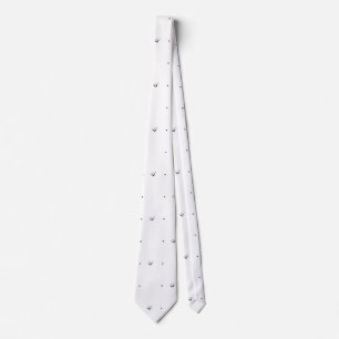 Dot, Pale Grey Tie