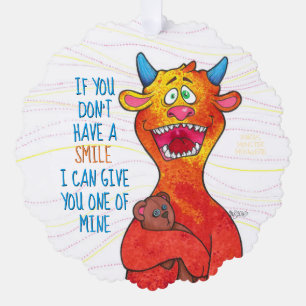 Dot, Paper Ornament Card