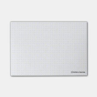 Dot paper post-it notes