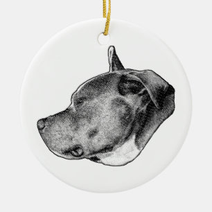 dot-profile loyalty ceramic tree decoration