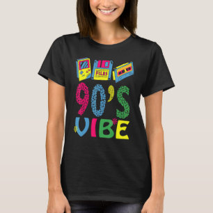 Dot Retro Aesthetic Costume Party Out for 90's vib T-Shirt