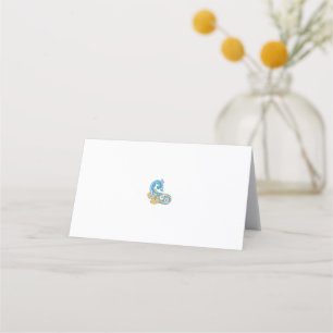 Dot, Sherpa Blue, Golden Sand Design Appointment Card