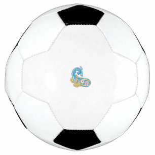 Dot, Sherpa Blue, Golden Sand Design Football