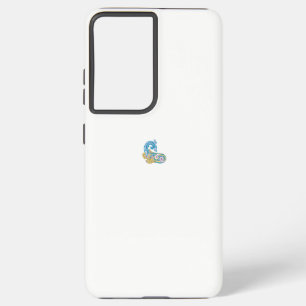 Dot, Sherpa Blue, Golden Sand Design Samsung Galaxy Case