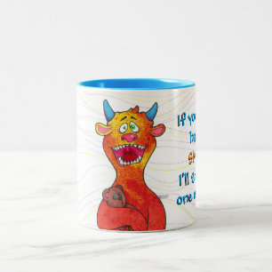 Dot the monster, mug